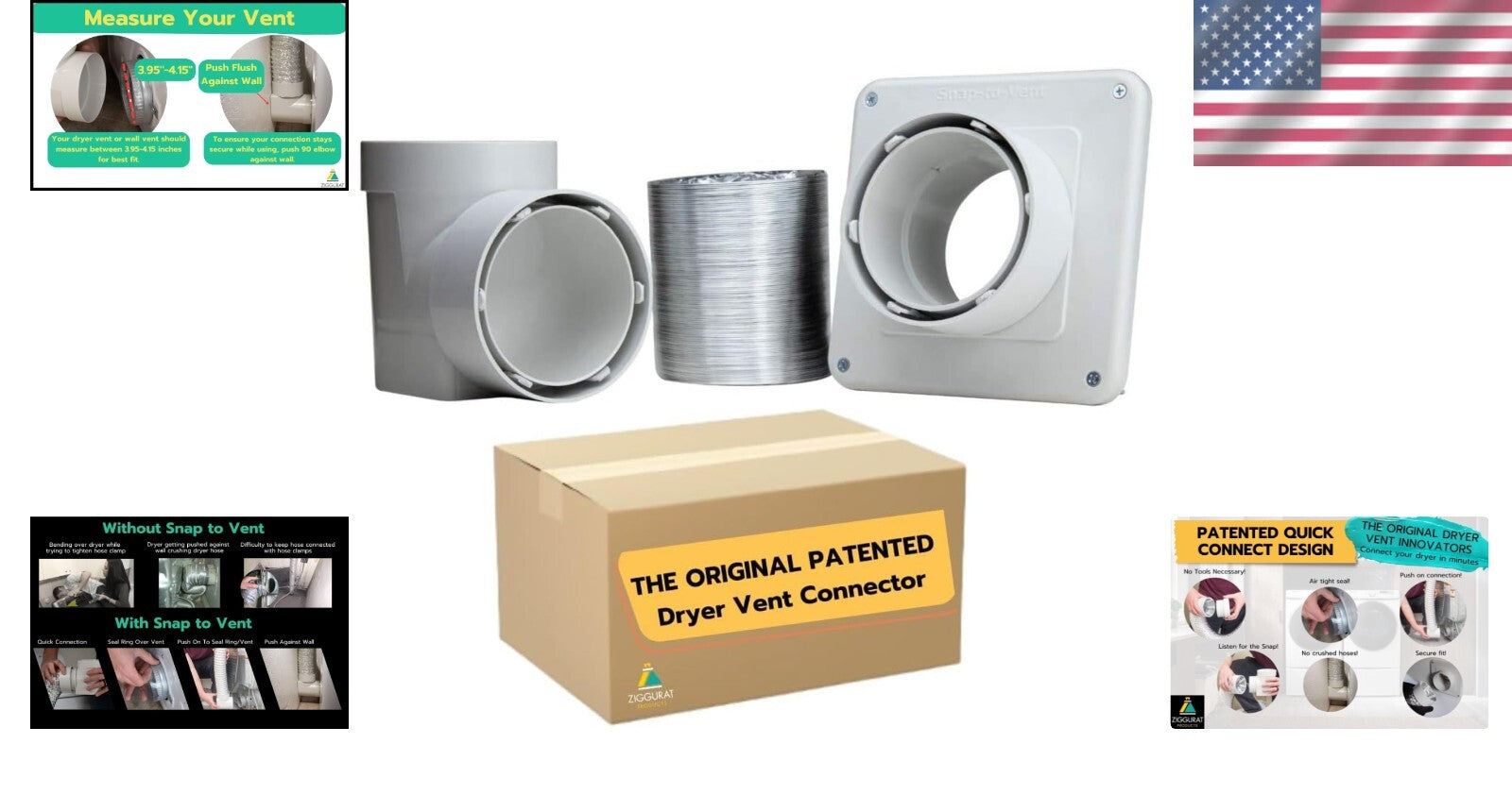 Effortless Dryer Venting Solution - STV-DLX Kit with Easy Maintenance Features