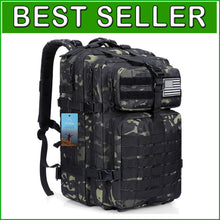 Load image into Gallery viewer, Lightweight Hydration Compatible Tactical Backpack - Ideal for Outdoor Sports