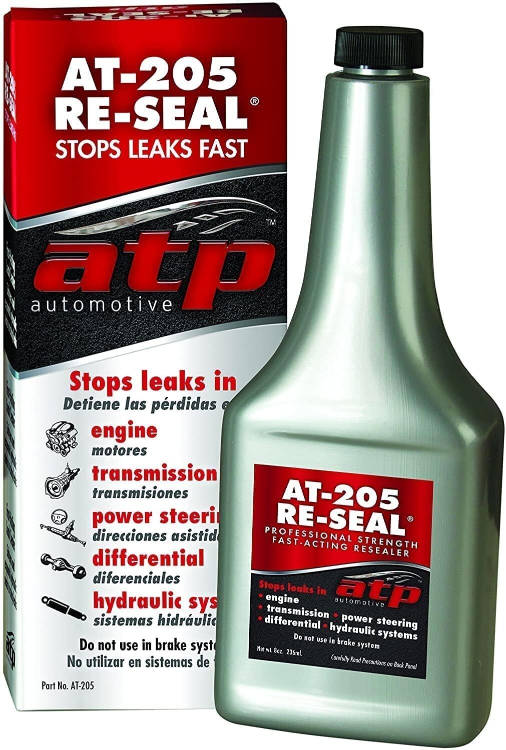 AT-20 ATP Professional Strength Leak Stopper 8 Oz - Fast Leak Repair 4 Pack