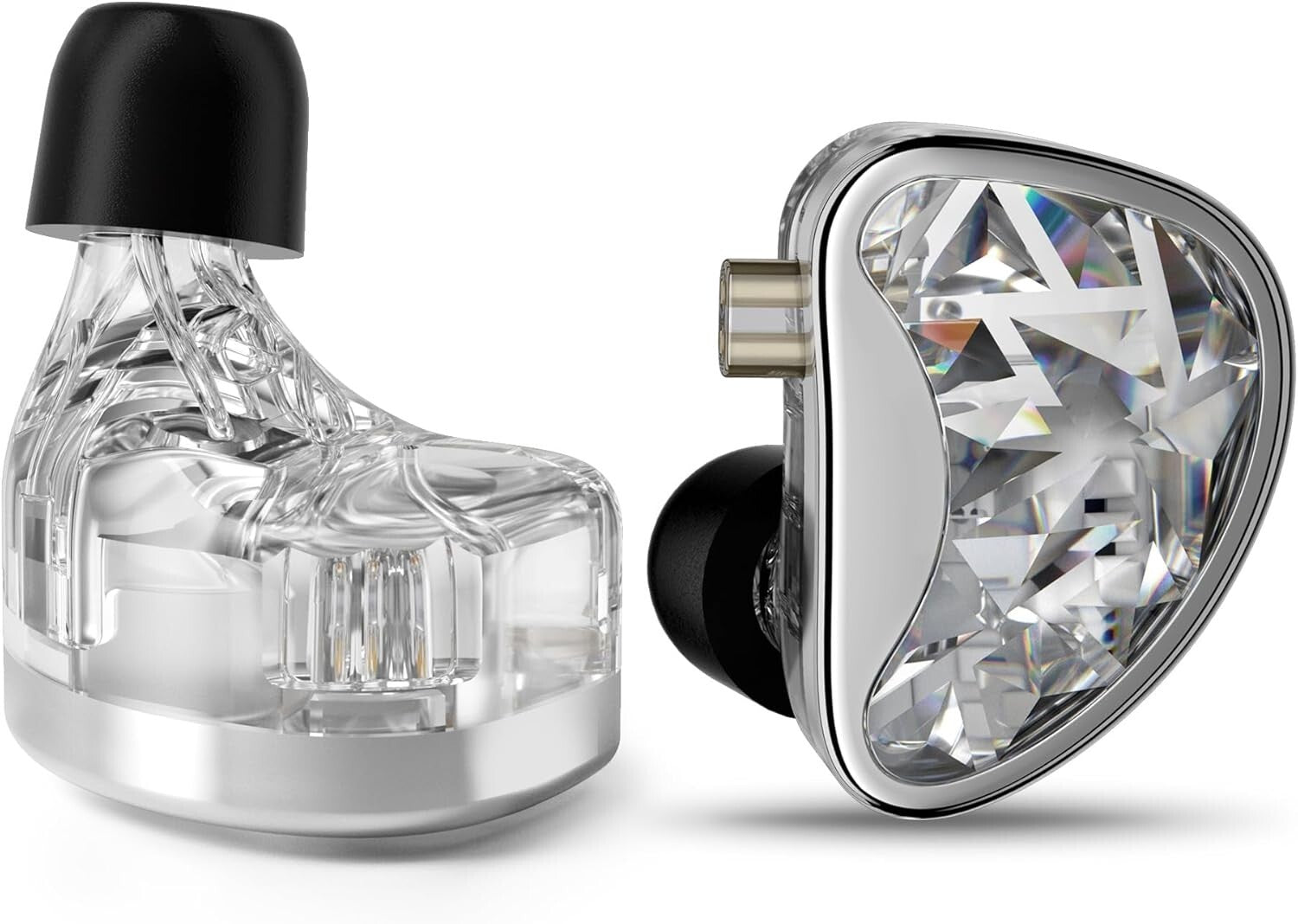 IEM Earphones with 24 Balanced Armature Drivers & Detachable Cable - HiFi Sound