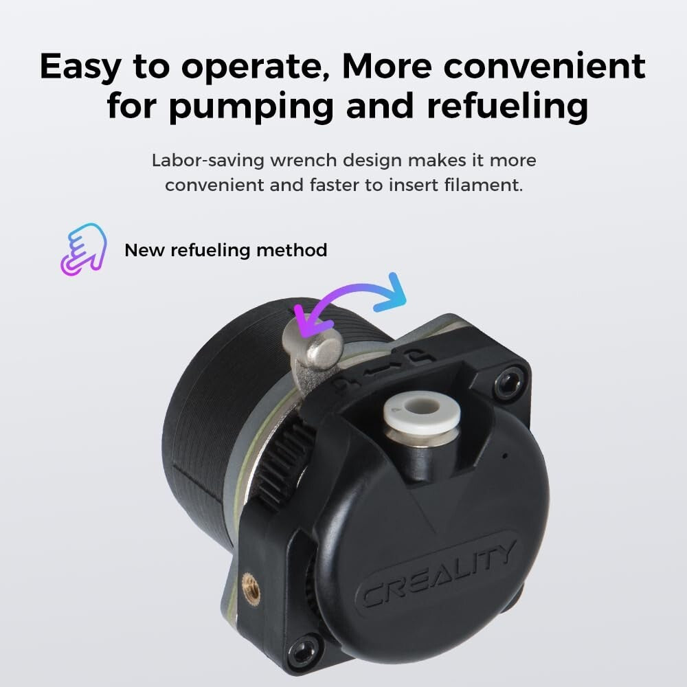 Official K1 Extruder Kit for K1 SE/Ender 3 V3 Plus - Durable Dual Gear Feeding