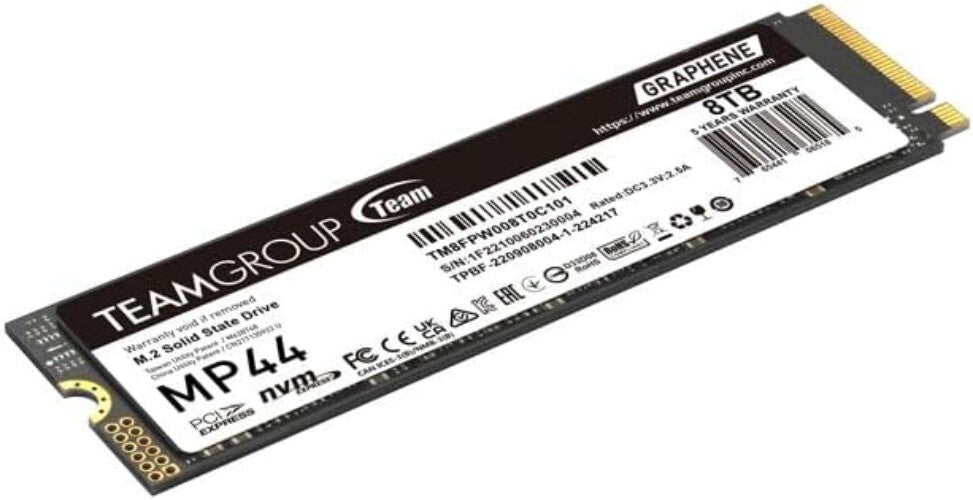Massive 8TB SLC Cache SSD for Unmatched Data Transfer - PCIe 4.0 Fast Access