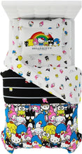 Load image into Gallery viewer, Hello Kitty Adventure Full Comforter Set - 5 Piece Twin Size of Fun and Fantasy