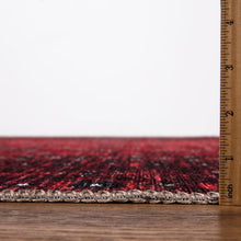 Load image into Gallery viewer, Low Pile 3x5 Rug - Vintage Moroccan Design, Machine Washable for Easy Cleaning