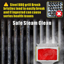 Load image into Gallery viewer, Durable Stainless Steel Bristle-Free Grill Brush &amp; Scraper with Extension Handle