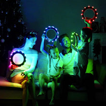 Load image into Gallery viewer, Safe Soft Rim Flying Ring - Auto Light Up with 4000 Throws, Ideal for Family Fun