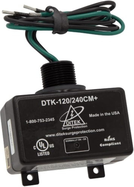 DTK-120/240CM+ Parallel Surge Protector - 4 Outlet, UL1449 Listed, NEMA 4X