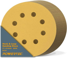 Load image into Gallery viewer, Versatile 200 Pack 5-Inch 60 Grit Sanding Discs for Automotive, Wood &amp; Drywall