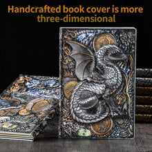 Load image into Gallery viewer, Portable Flying Dragon Book Lamp - 3 Color Touch Night Light for Teens &amp; Adults