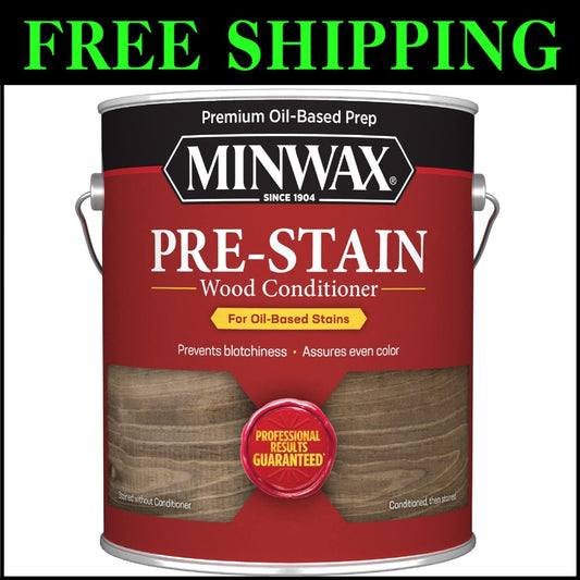 1 Gallon Oil-Based Pre-Stain Wood Conditioner for Even Stain Penetration