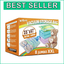 Load image into Gallery viewer, Space Saver Compression Bags 47'' x 35'' - Durable Vacuum Seal Storage Set