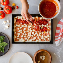 Load image into Gallery viewer, Heavy Duty Detroit Style Pizza Pan, 10 x 14 Inch - Ideal for Authentic Baking