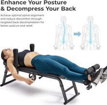 Load image into Gallery viewer, Full Body Inversion Table for Back Pain Relief &amp; Improved Posture Correction