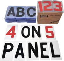 Load image into Gallery viewer, Versatile 4" Sign Letters on 5" Flex Panels - 270+ Assorted Characters Included