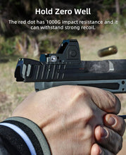 Load image into Gallery viewer, Universal Pistol Red Dot Scope with Adapter, 12 Brightness Settings, Lightweight