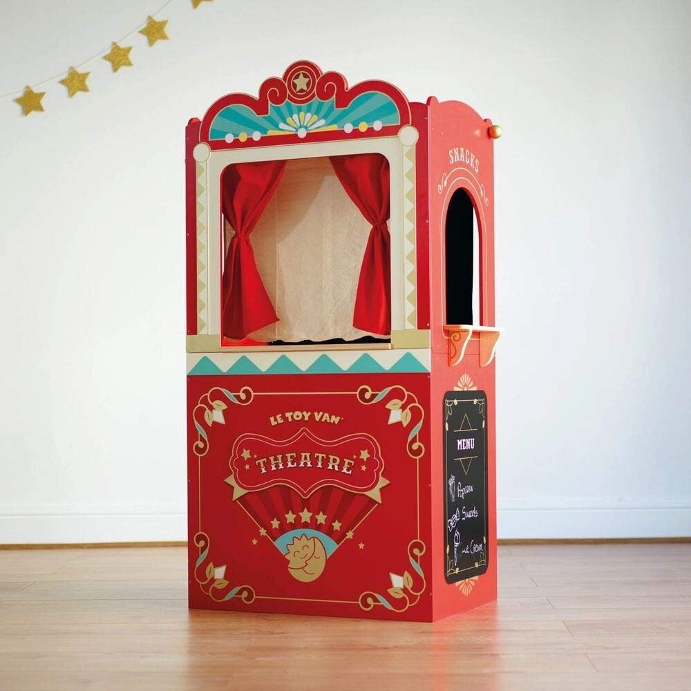 Delightful Children's Puppet Theatre with Beautiful Art - Perfect Gift Idea