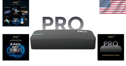 Professional 25Hz GPS Performance Meter with 6-Axis IMU & Bluetooth Connectivity