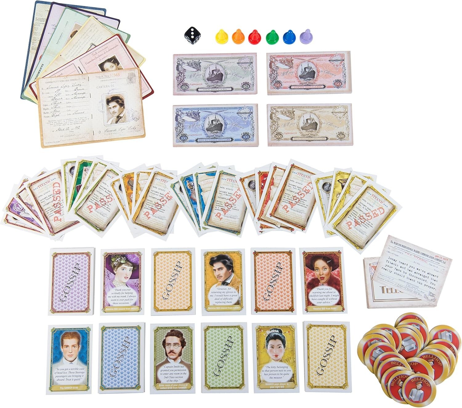 Experience the R.M.S. Titanic - Centennial Collector's Board Game Adventure