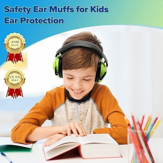 12 Pack Kids Noise Cancelling Headphones - Ear Protection Earmuffs for All Ages