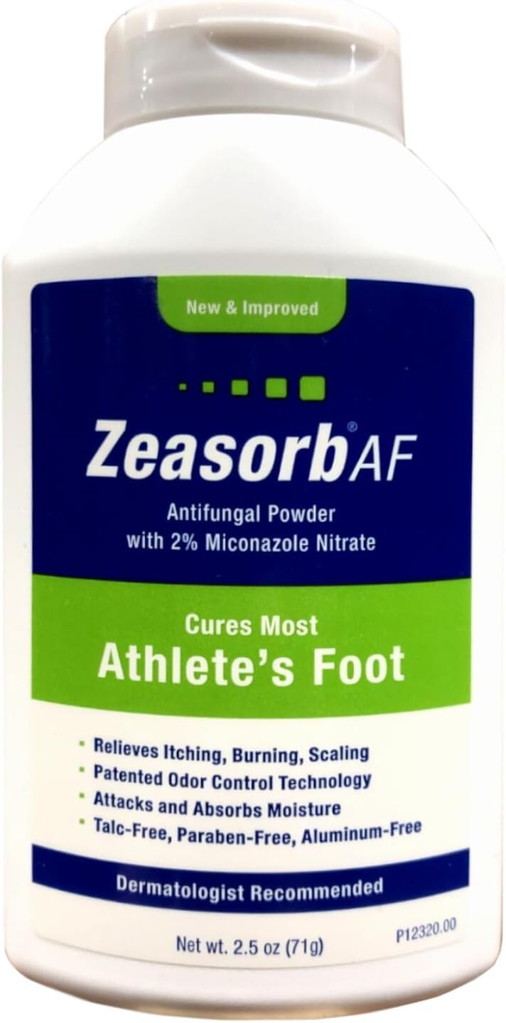 Miconazole Antifungal Powder - Fast Relief for Athlete's Foot & Skin Conditions