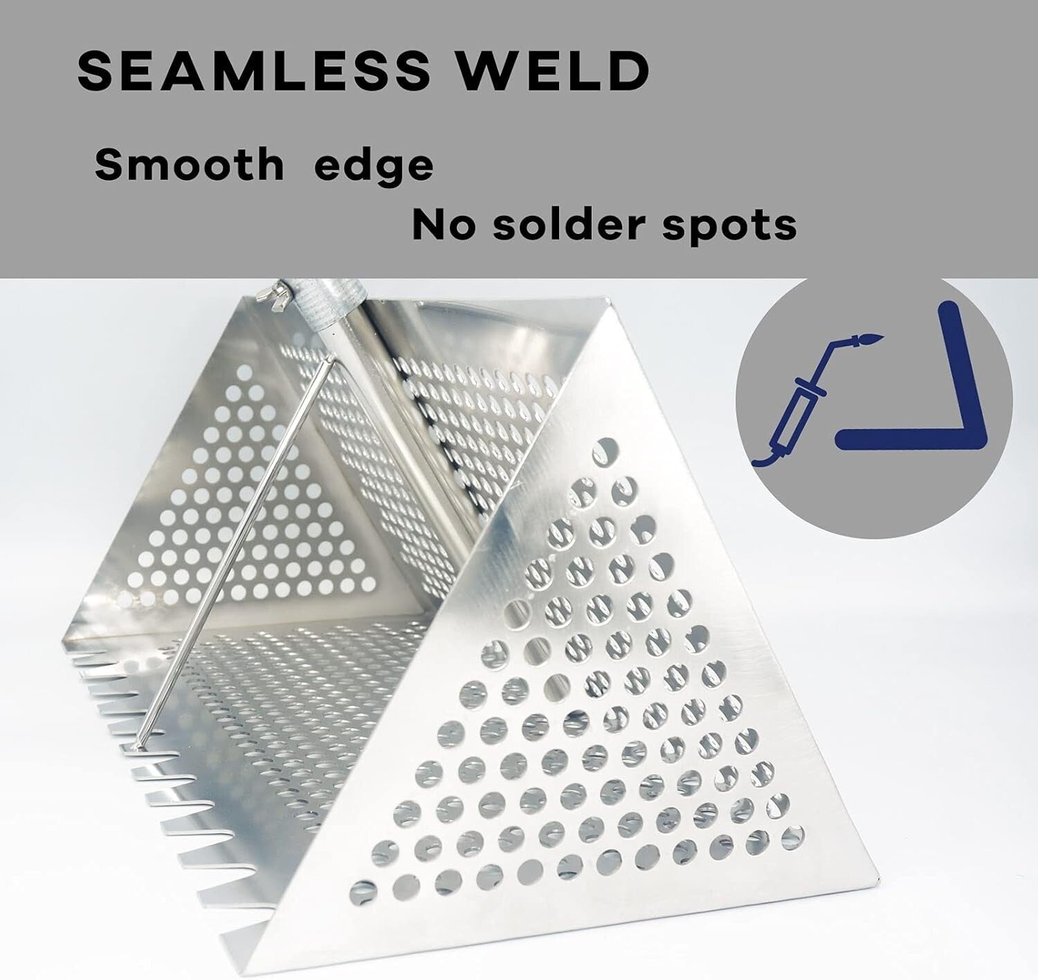 Efficient Sand Crab Catcher – Sharp Tooth Rake, 47-Inch Detachable Handle