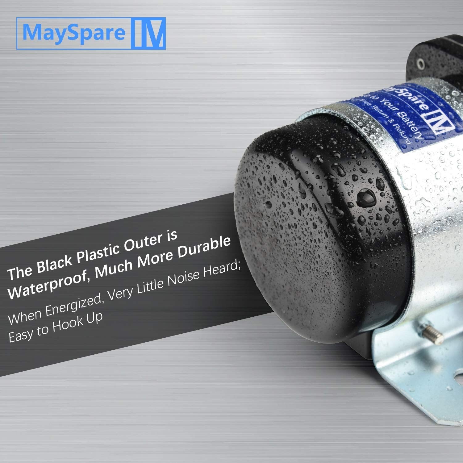 Compact 200 Amp Surface-Mount Battery Isolator & Relay - 12VDC Power Solution