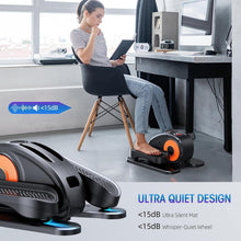 Load image into Gallery viewer, Portable Under Desk Elliptical Machine for Seniors - Quiet &amp; Fully Assembled