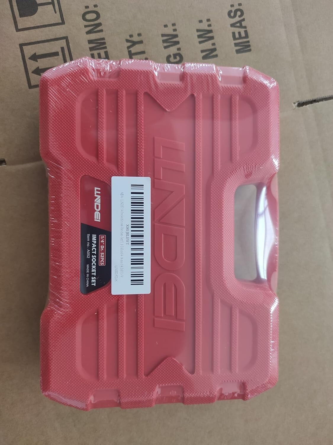 Durable 72-Tooth Ratchet and 52 PCS Impact Socket Set - Organized Storage Kit