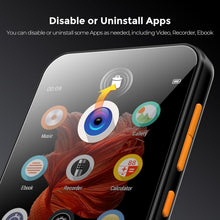 Load image into Gallery viewer, Multifunctional 72GB MP3 Player with Bluetooth, Video Playback &amp; E-Book Support