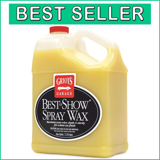Best of Show Spray Wax: One Gallon Car Detailing Wax for Ultimate Shine
