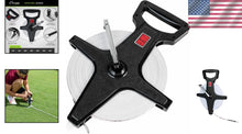 Load image into Gallery viewer, High-Quality 330' Fiberglass Measuring Tape with Hand Crank - Versatile Use