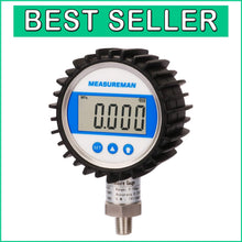 Load image into Gallery viewer, Reliable 3-1/8" Digital Pressure Gauge with 150% Overload Capacity &amp; Backlight