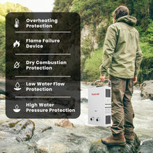 Load image into Gallery viewer, Portable Gas Water Heater with Electronic Ignition - Easy Installation &amp; Travel