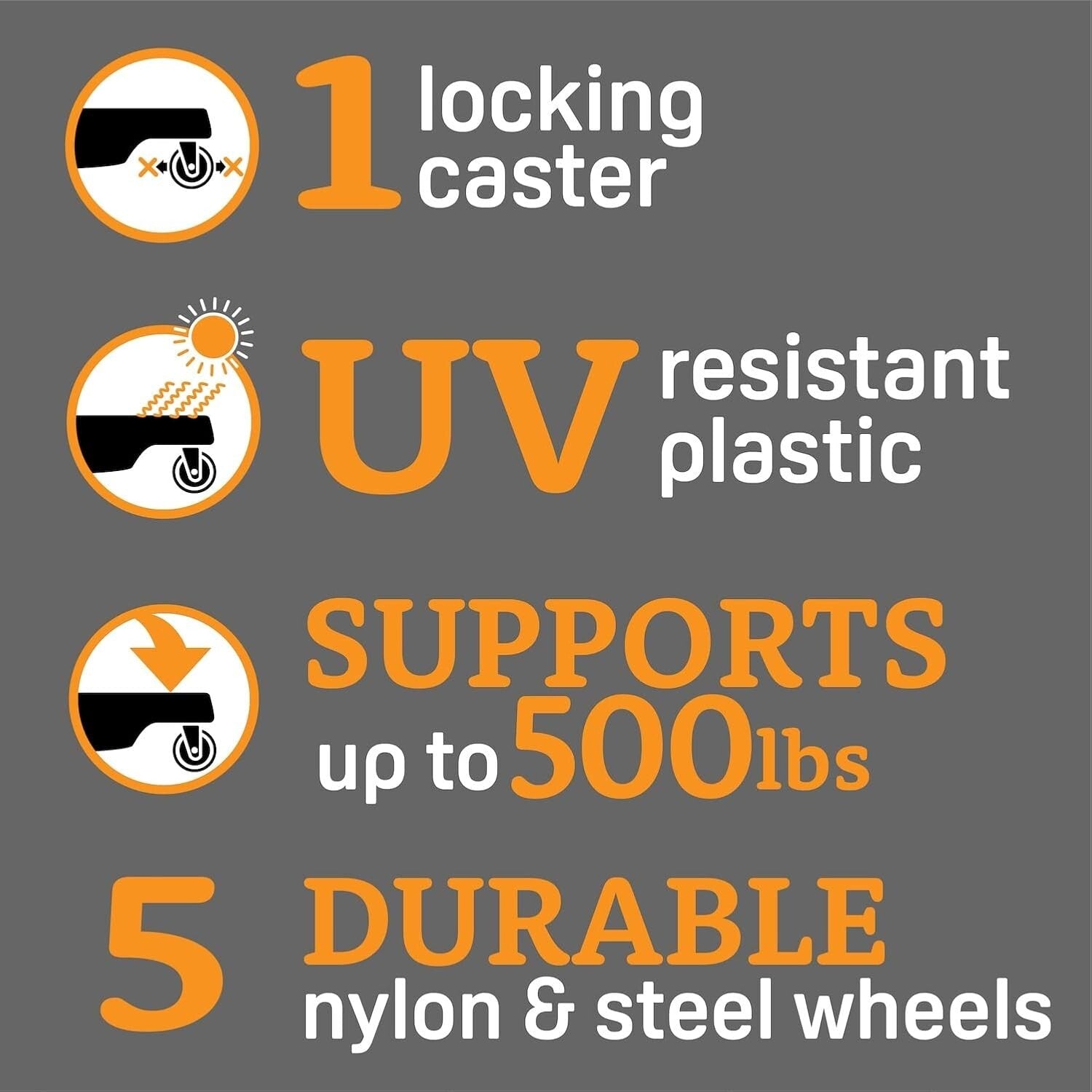 Heavy-Duty 16-Inch Plant Caddie with Robust Wheels for Effortless Plant Movement