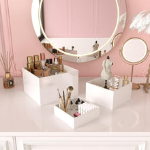 Load image into Gallery viewer, Elegant 3-Piece Buffet Risers Set - Glossy Acrylic Stands for Food &amp; Displays