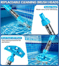 Load image into Gallery viewer, Cordless 4-in-1 Pool Vacuum Cleaner with Multiple Brush Heads - Easy Operation