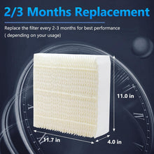 Load image into Gallery viewer, Advanced Humidifier Wick Filter 2-Pack for Optimal Moisture and Air Quality