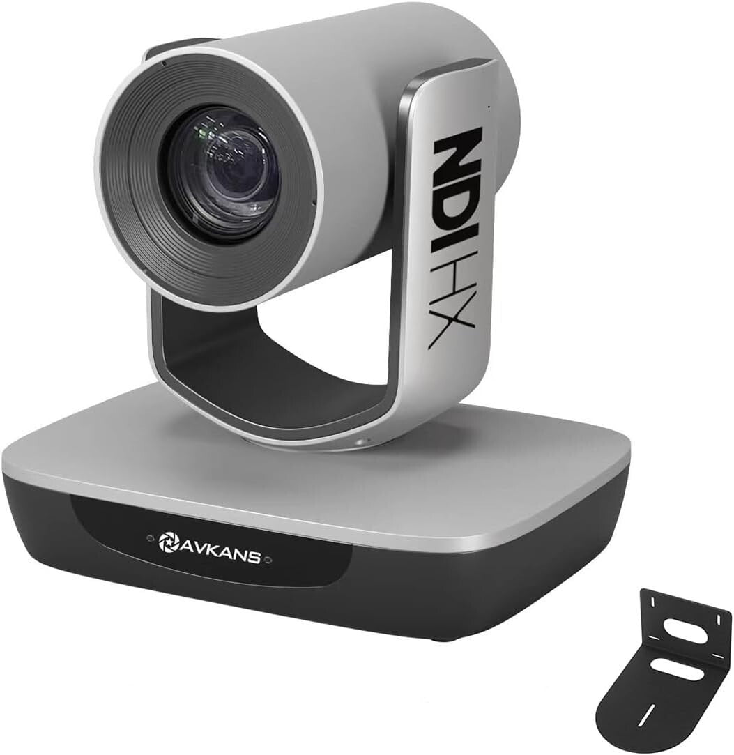 NDI 20X Zoom PTZ Camera - Perfect for Live Events with Easy Setup and Control