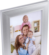 Load image into Gallery viewer, Bulk Set of 12 Glossy 8x10 Silver Frames - Ideal for Collages or Displays