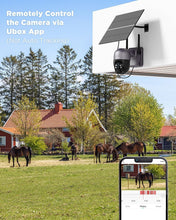 Load image into Gallery viewer, Continuous 4G LTE Surveillance Camera with 20W Solar Panel for Off-Grid Use