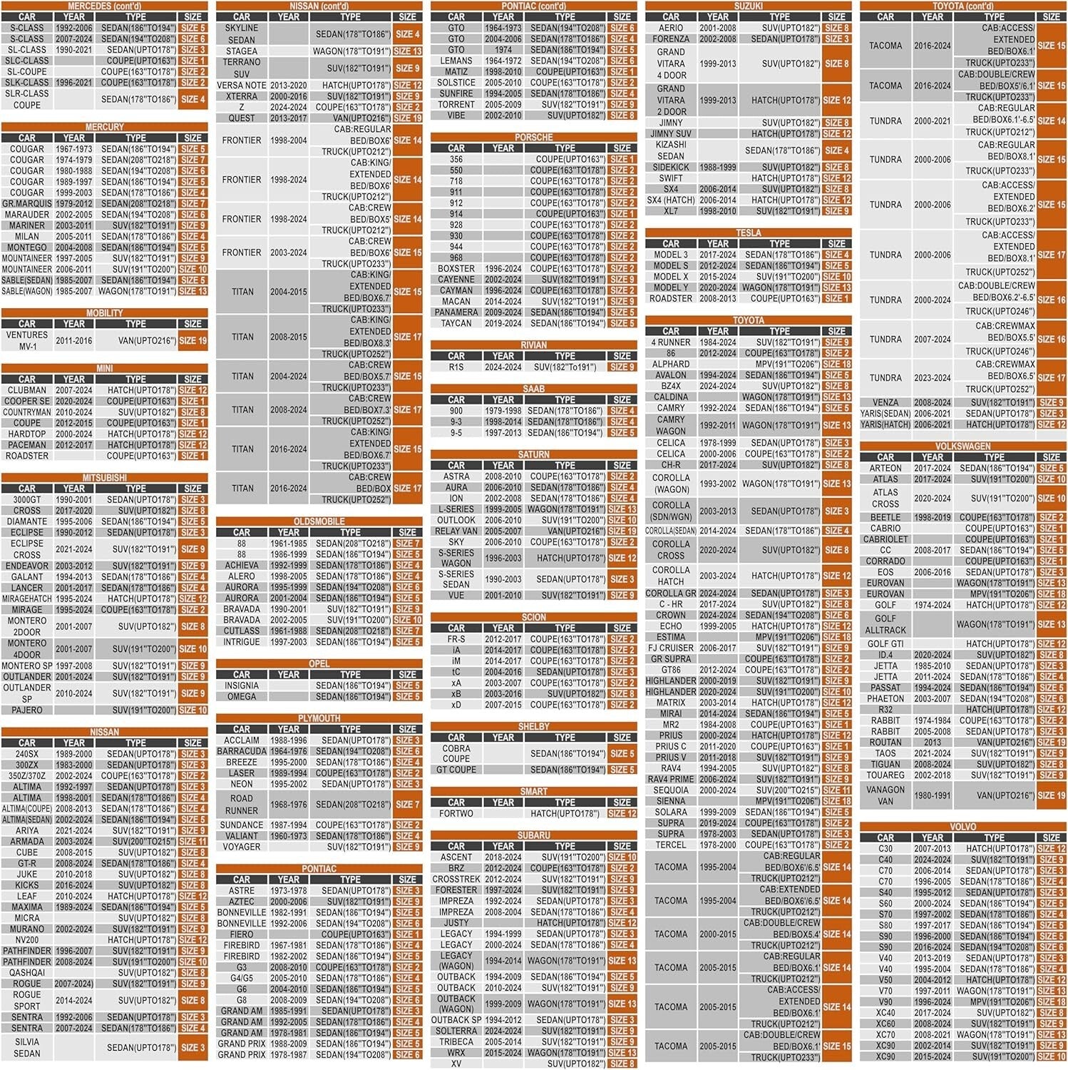 All-Weather Snow Protector Truck Cover with Reflective Strip - Fits 253" Trucks