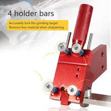 Load image into Gallery viewer, Heavy-Duty Lawn Mower Sharpener with Adjustable Angle for Optimal Performance