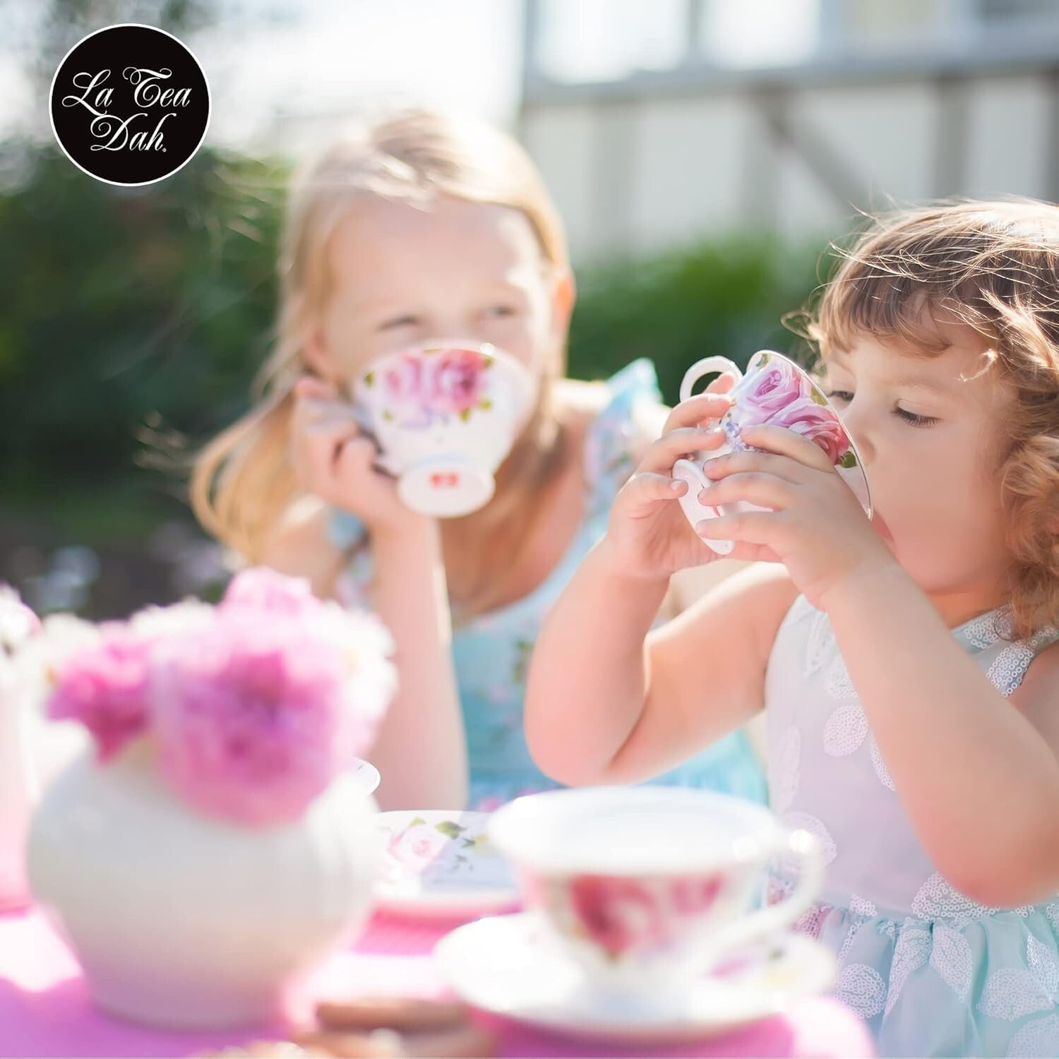 Adorable Kids Tea Set - 3 Delicious Decaf Herbal Teas for Parties & Celebrations