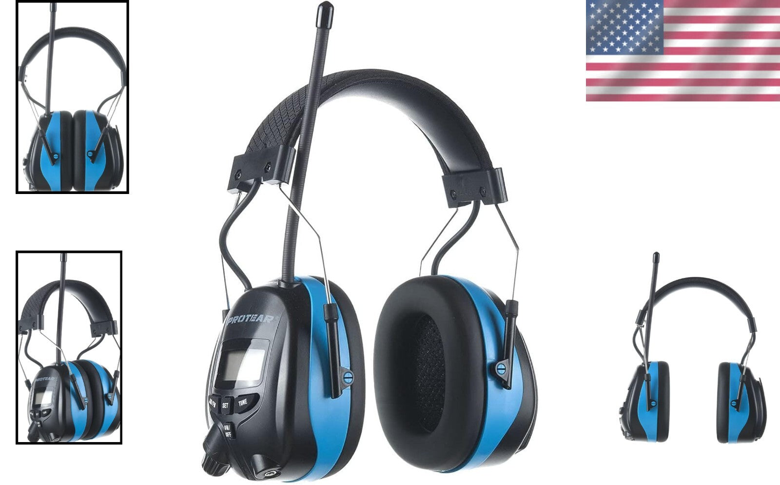 Noise Reduction Ear Muffs with Digital Radio - Ideal for Work & Outdoor Use