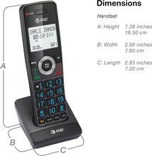 Load image into Gallery viewer, Long-Range Cordless Phone Duo with Call Block, Speakerphone, and Backlit Display