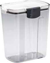Load image into Gallery viewer, 6-Piece Airtight Clear Plastic Storage Set for Flour, Sugar &amp; Baking Essentials