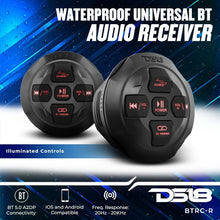 Load image into Gallery viewer, High-Power 4" Bluetooth Marine Tower Speakers with Waterproof Amplifier &amp; Remote