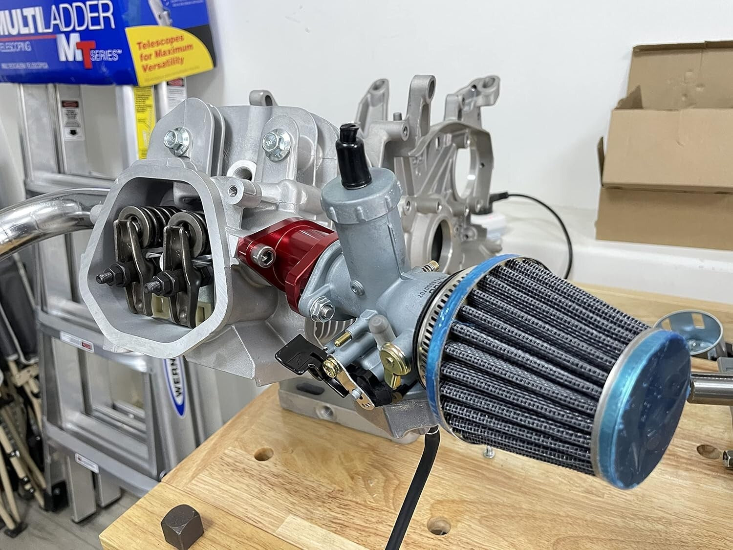 30mm Carburetor Intake Pipe Kit for Predator 301cc 420cc Mini Bikes & Go-Karts