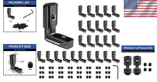 Load image into Gallery viewer, Compact 4040 Aluminum Joint Bracket Set with Nuts and Screws for Custom Builds