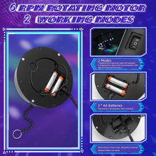 Load image into Gallery viewer, Fun Disco Mirror Ball with 18 LEDs &amp; 6RPM Motor - Perfect for Parties &amp; Clubs